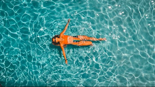 Yahoo: She Found Her Happy Place in the Water